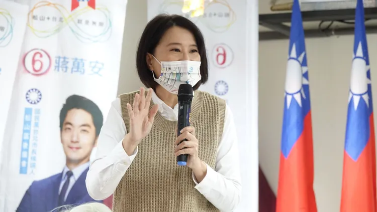 王鴻薇出席「區黨部婦女會成長班課程」。莊宗達攝