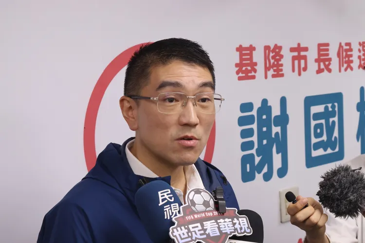 謝國樑表示，希望在張淵翔協助下，能完善市府與民眾的連結。資料照片