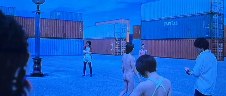 山下智久全裸出場，不僅參賽者驚呆了，觀眾也嚇到。翻攝Netflix