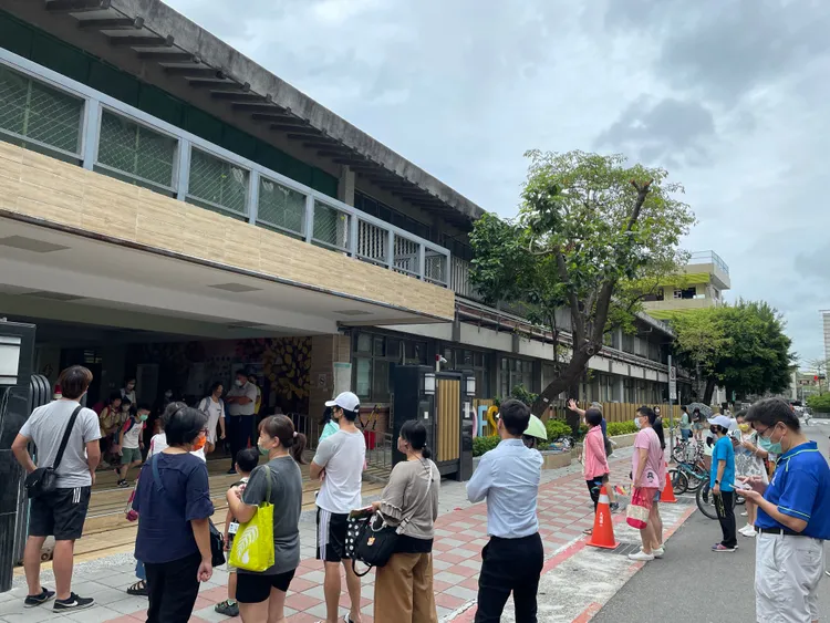 北市教育局今天將協同衛生局至力行國小會勘稽查。圖非當事學校，彭欣偉攝