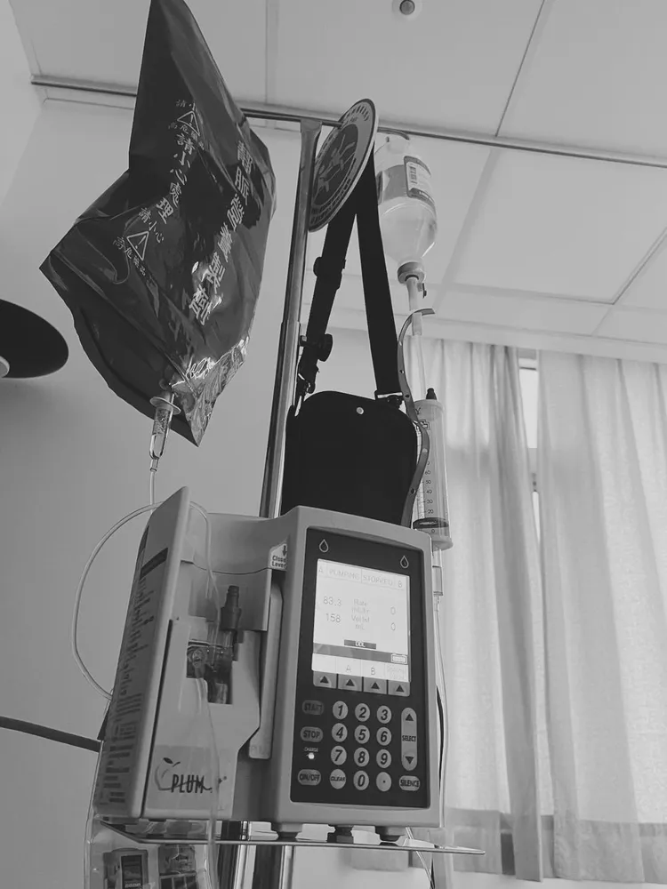 潘逸安昨術後昏睡。翻攝潘逸安臉書