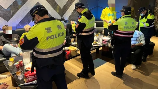 強化打詐掃黑保安寧　林口警擴大臨檢一夜開罰26件違規