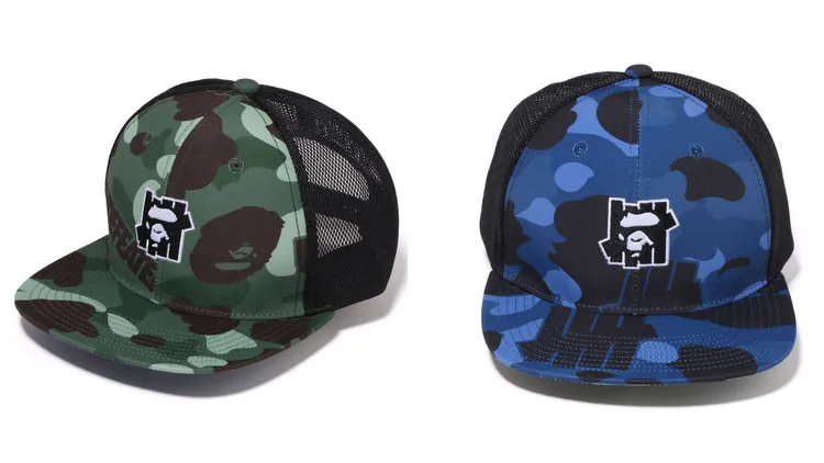 聯名系列COLOR CAMO棒球帽，各3599元。品牌提供