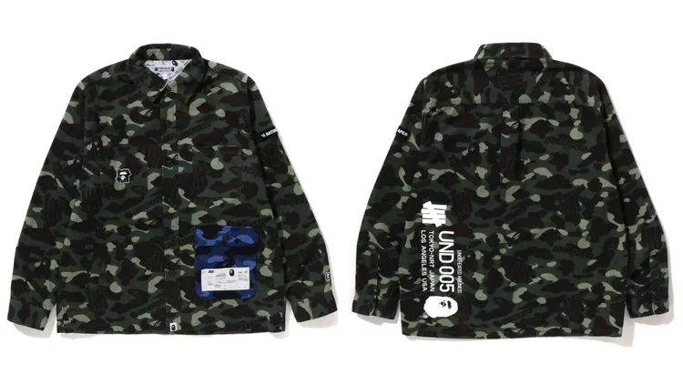 COLOR CAMO法蘭絨夾克，1萬3999元。品牌提供