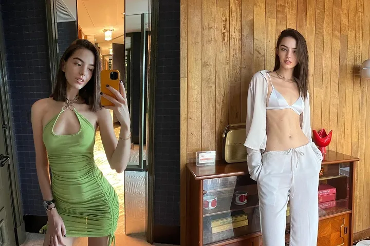 模特兒有著性感的曲線。翻攝IG/miss.mattias