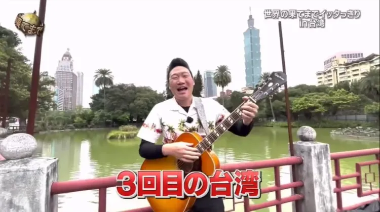 諧星Miyazon第3度來台出外景。翻攝日本電視台