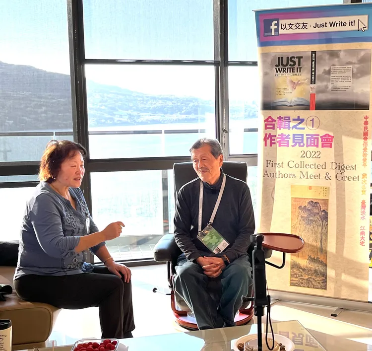 王正方氣色看起來相當好。中華民國電影攝影協會秘書長呂俊銘提供