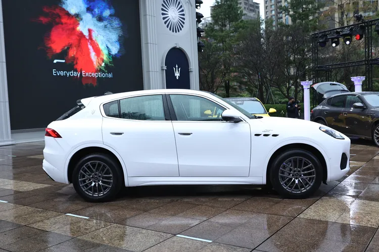 Grecale初期在台以白色車身的GT車型最受歡迎。翁玉信攝