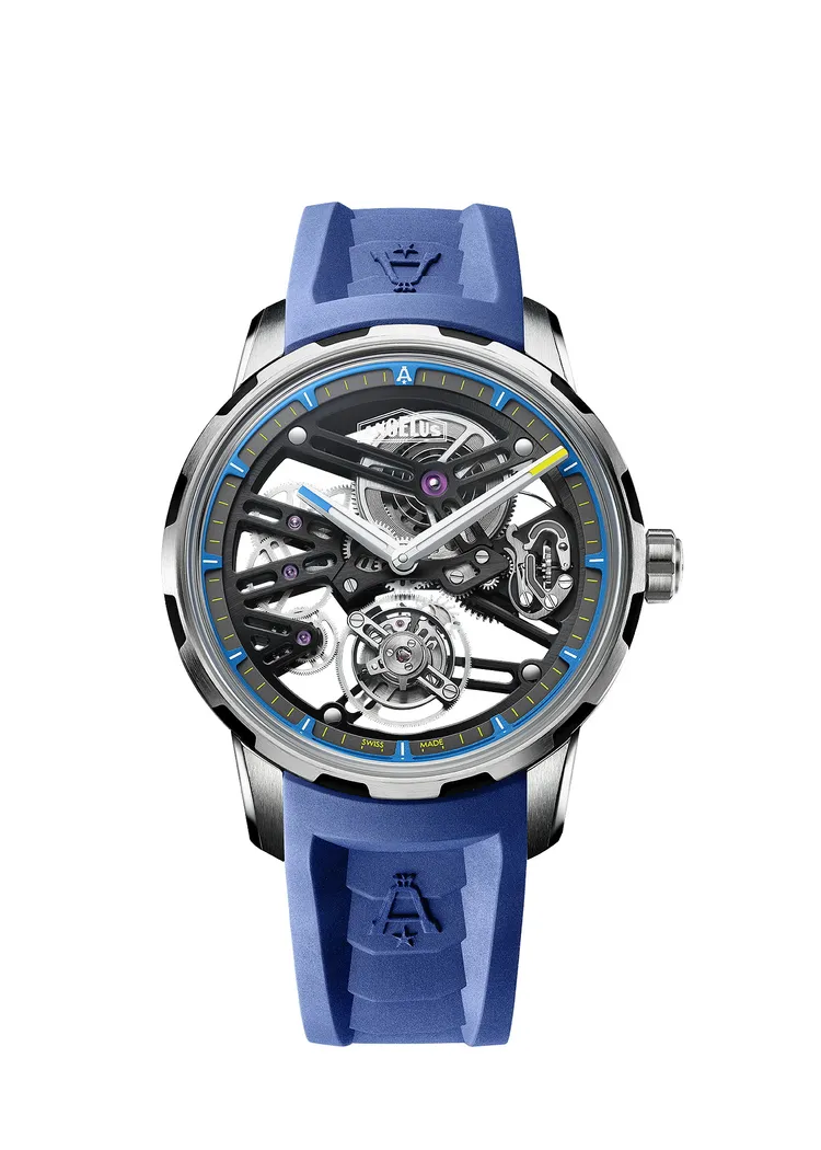 U41 鏤空陀飛輪腕錶，限量25只，115萬6000元。品牌提供