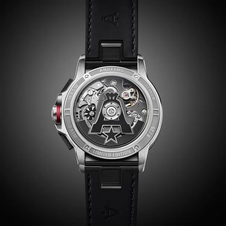愛格自動盤以象徵品牌名Angelus的首字「A」為特色。品牌提供