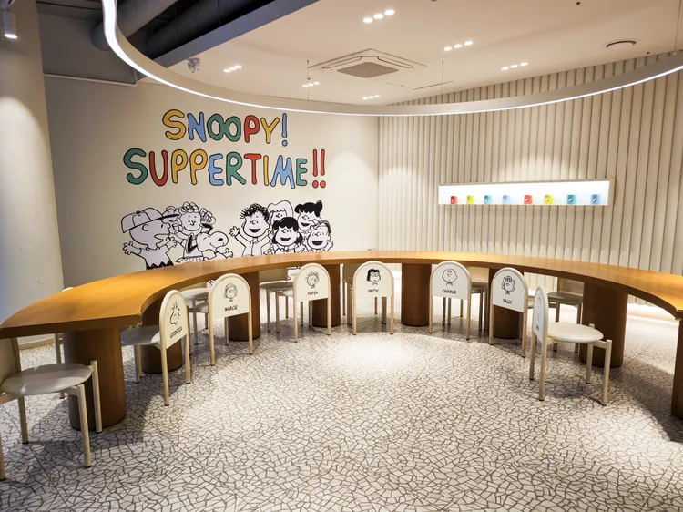 史努比咖啡廳。田欣雲攝