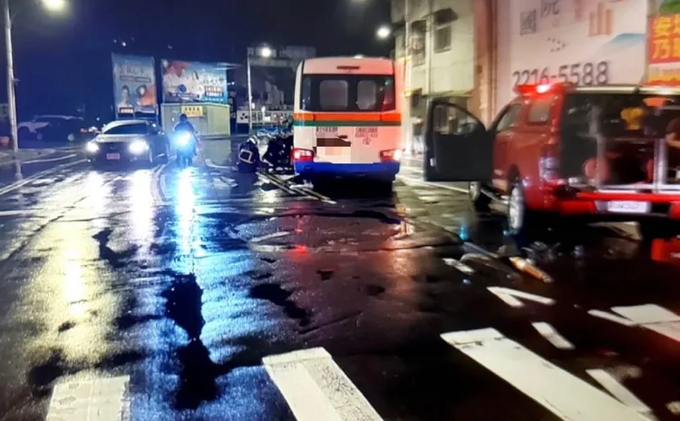 事故現場。翻攝畫面
