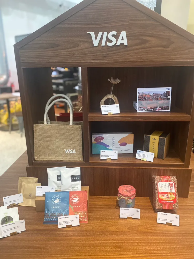 各地特色伴手禮。王雪玲攝