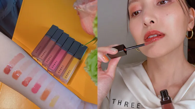 Model示範魅光柔采唇漾#06。張家玲攝