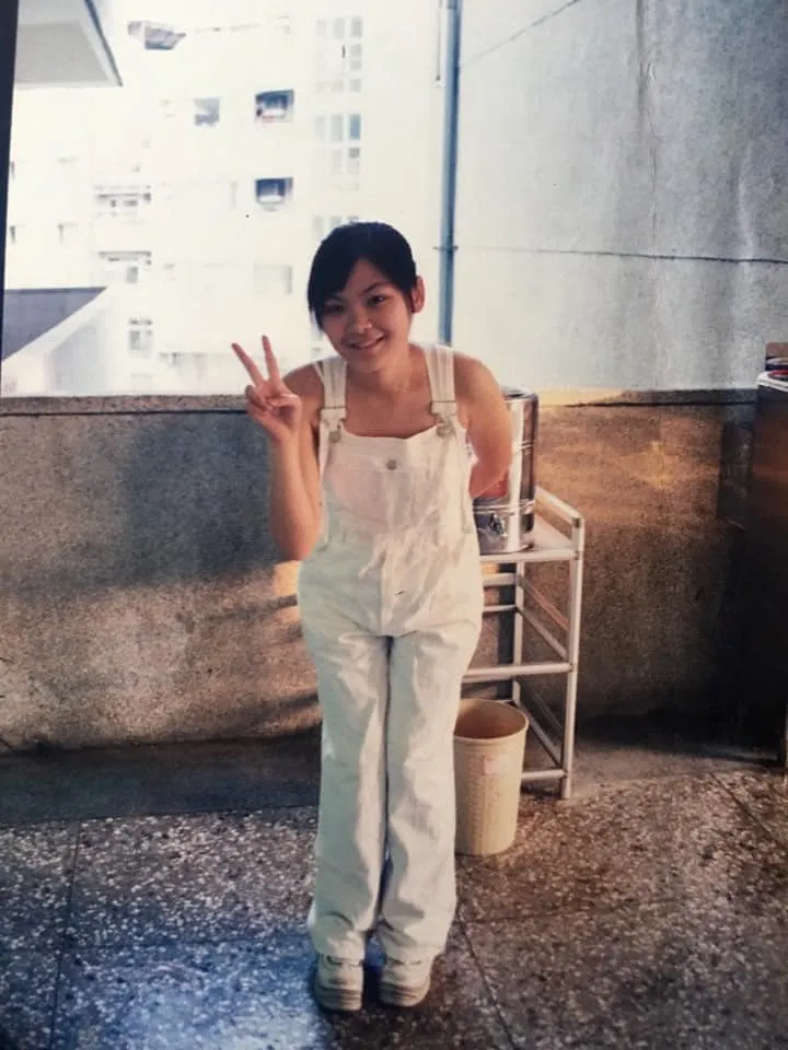 陳沂分享自己17歲照片，對自己外表相當有自信。引自陳沂臉書