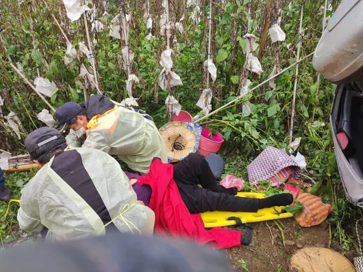 台東霧鹿林道廂型車翻覆 墜10米深邊坡!2女傷重不治