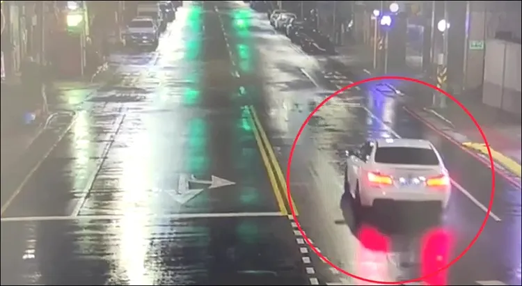 曾男與林女開車逃逸，但警方仍循線將其追捕到案。警方提供