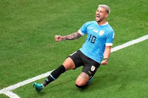 世界盃|阿拉斯卡塔梅開二度無用 烏拉圭2: 0擊敗迦納仍被淘汰!