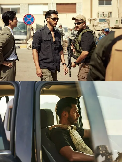 玄彬為了《玩命交涉》留著性格落腮鬍。