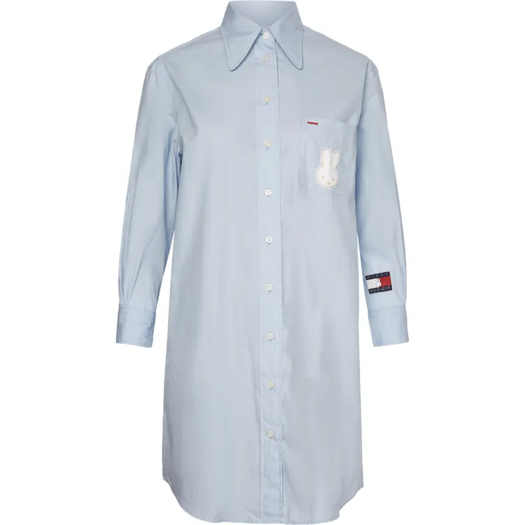 TOMMY x MIFFY聯名系列襯衫洋裝，7980元。品牌提供