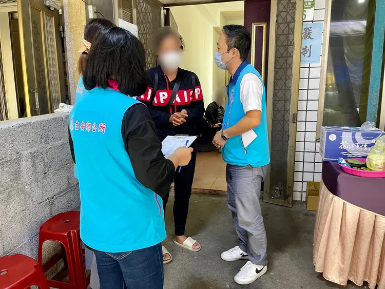 吉安鄉公所啟動及時關懷。公所提供