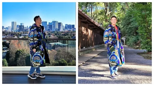 「中村先生」回鄉過聖誕穿得帥帥 收「阿姨」讚美卻得付代價