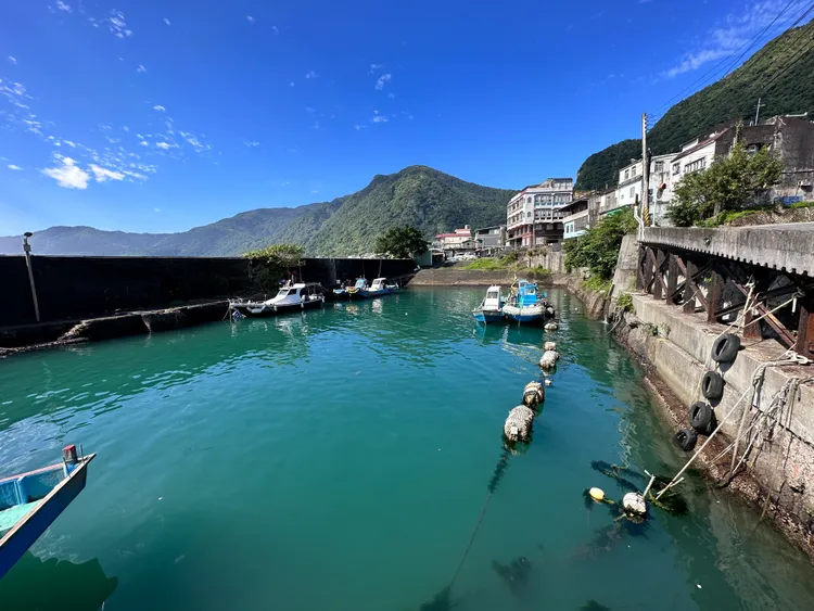 大溪漁港舊港。林泊志攝