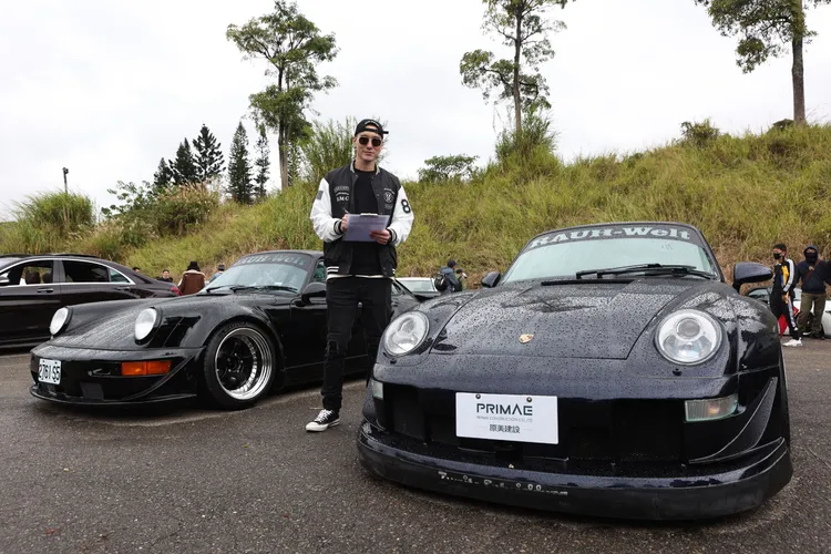 王陽明親自參與改裝車評選。翁玉信攝