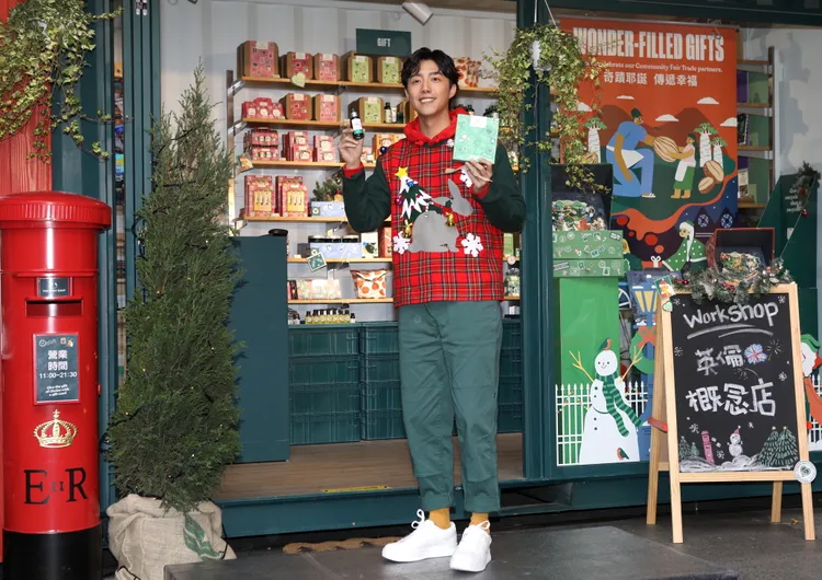 蔡凡熙透露聖誕節將在工作中度過，自稱「很孤單」。陳明中攝
