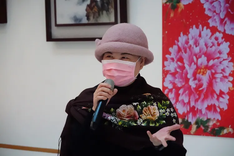 互勵聯誼會會長張秀麗。林泊志攝