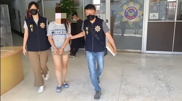 李女落網時，為愛一肩扛責，不願透露陳姓男友行蹤。讀者提供