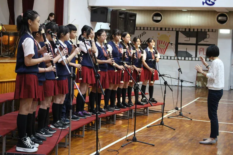 學員們的演出。翻攝畫面