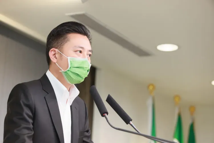 前新竹市長林智堅，被認為也有機會延攬入綠內閣。引自林智堅臉書