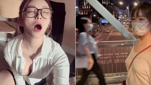 女星激凸「無罩晃兩粒」街頭遊盪 害羞到再秀性感蜜臀