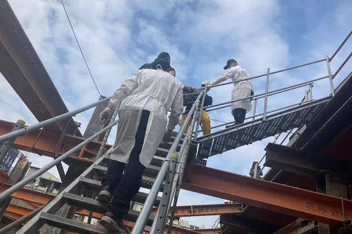 高雄工安意外 30岁女工1楼跌至地下1楼