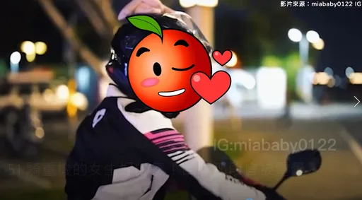 J個回眸！　重機正妹「全身包緊緊」仍電暈網友：重複看100遍