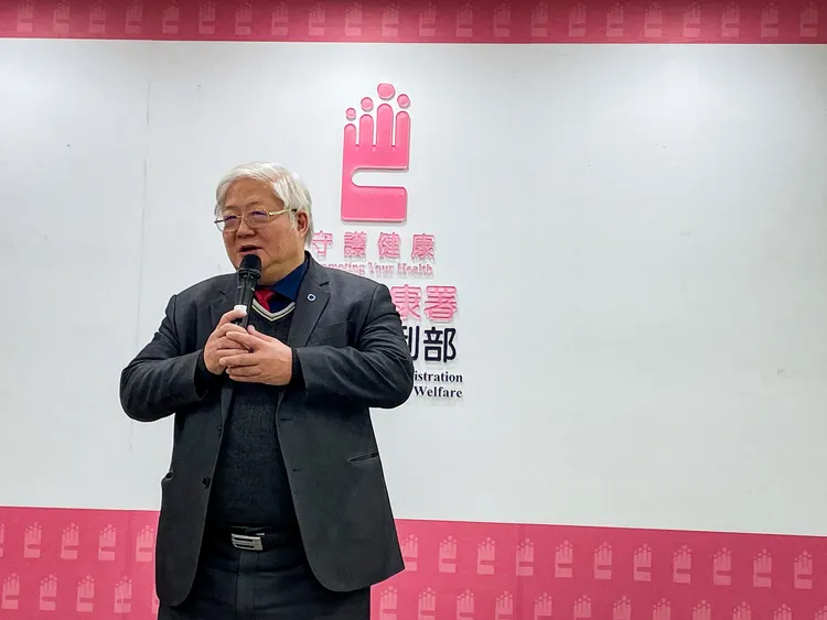 國健署長吳昭軍。賴昀岫攝