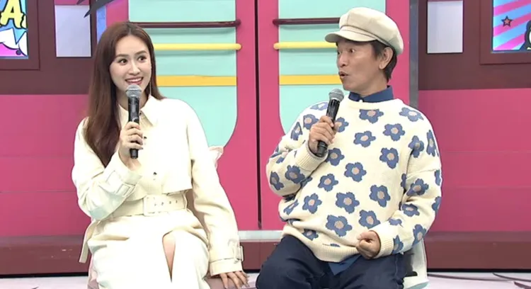 Sandy分享曾有韓國同學跟她表白，方式很像霸道總裁。中天提供