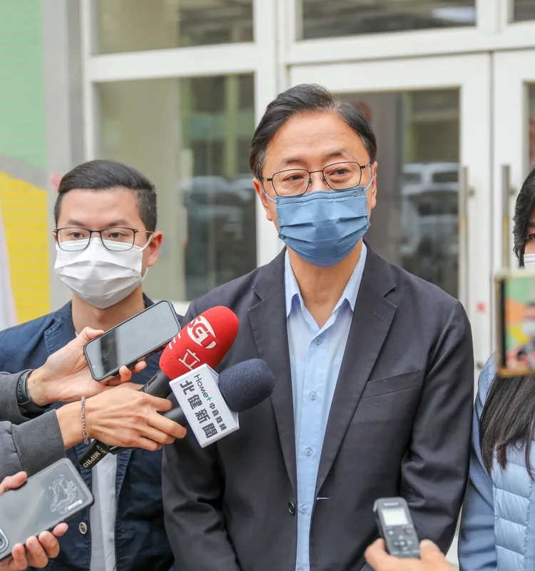 張善政強調用人不分藍綠。張善政團隊提供