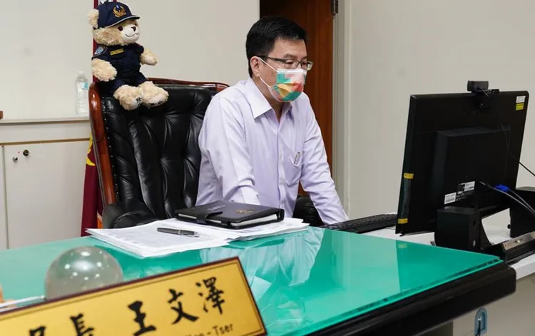 嘉義市警局局長王文澤也透過關係低調捐款3萬元。資料畫面