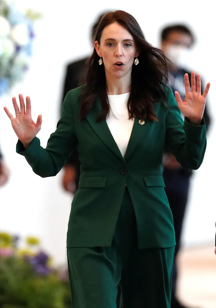 紐西蘭總理阿爾登聲稱，看到預告片才知道自己「參與」了哈利夫婦的紀錄片。路透社資料照片