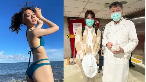 「台大醫科女神」捕獲柯文哲!他淡淡一句話讓人笑了 網卻歪樓看手上那一坨