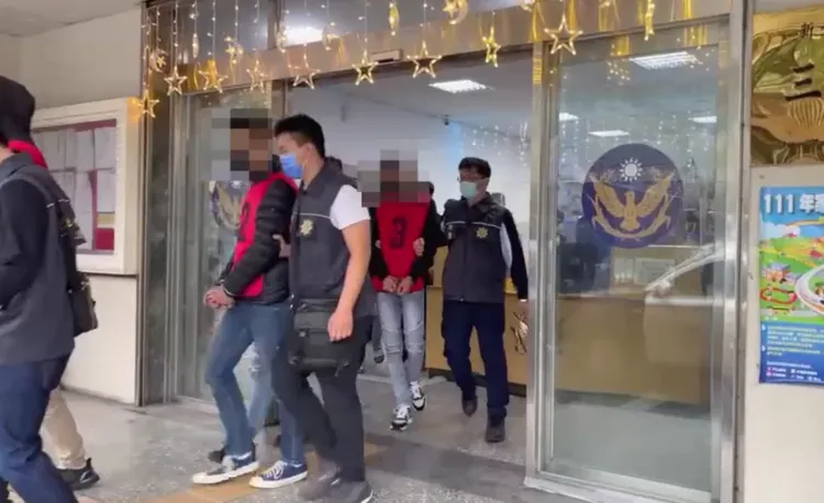 本案6名嫌犯遭警方移送法辦。翻攝畫面