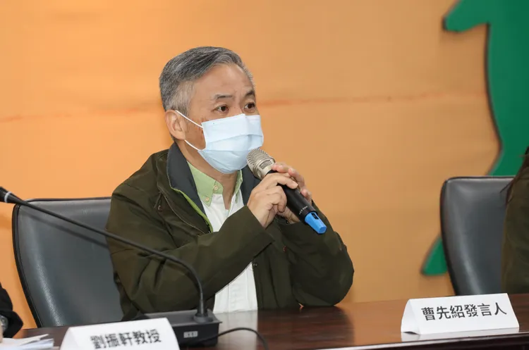 動物園發言人曹先紹。鄭孟晃攝