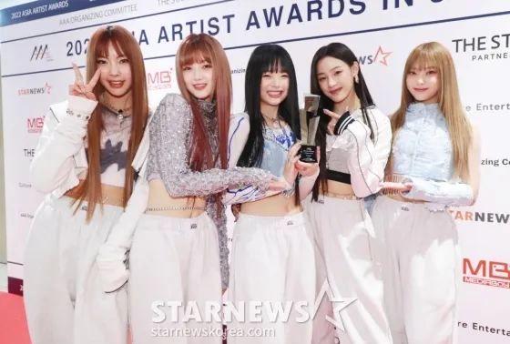 New Jeans出道不滿半年，就獲得年度大獎肯定。翻攝STARNEWS