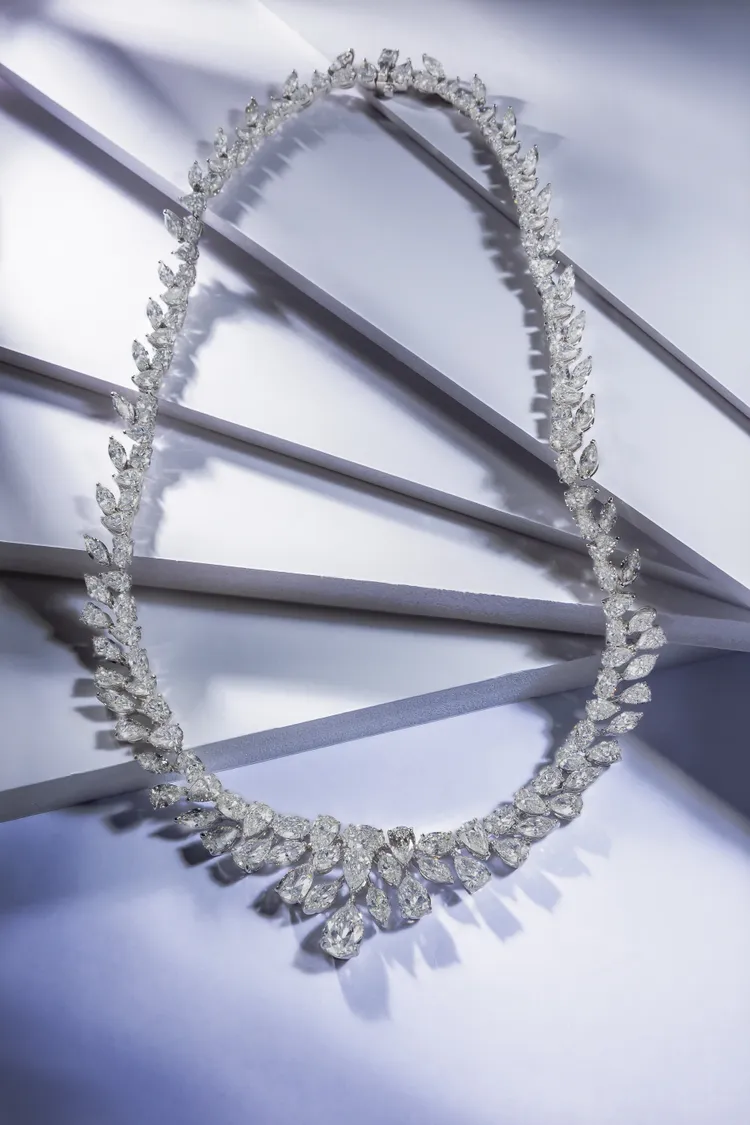 Special Classic鉑金鑽石項鍊，1540萬元。品牌提供