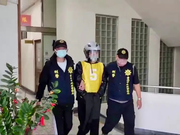 提供槍彈蔡男移送台南地院。民眾提供