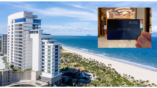 開箱｜中越最奢華渡假村內頂級配備　揭密Infinite卡客戶專屬行程