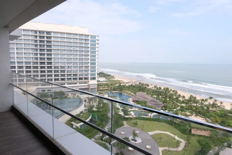  Hoiana Hotel & Resort是Hoiana Resort & Golf渡假村內最奢華的旅館，配備高檔，擁有全面面海海景。葉盛耀攝