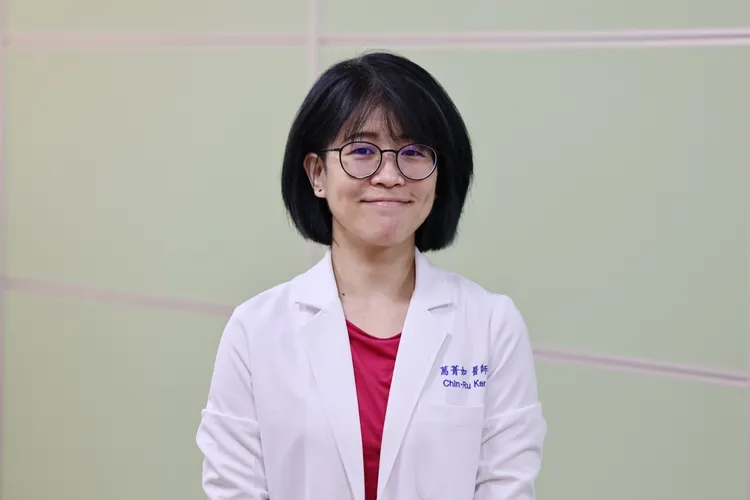 高醫婦產部主治醫師葛菁如。侯昌騰攝